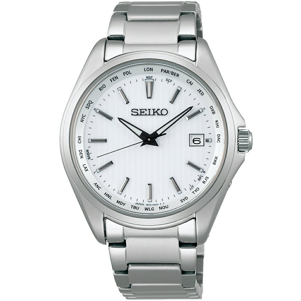 送禮首選★SEIKO精工 SPIRIT 太陽能鈦金屬電波錶(SBTM287J/7B75-0AA0S)-39.5mm SK005 附提袋【全館滿額折價★APP下單點數4倍送】線上購買享 實體門市同步服務