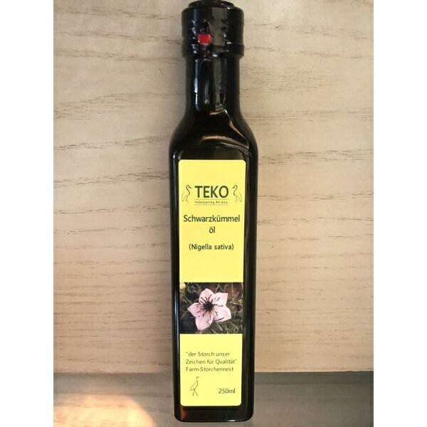 鸛巢TEKO 特級黑種草油 250ml/瓶