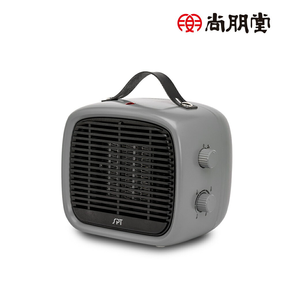 【滿額現折$330 最高3000點回饋】 尚朋堂 冷暖兩用陶瓷電暖器SH-2425B《灰》【三井3C】