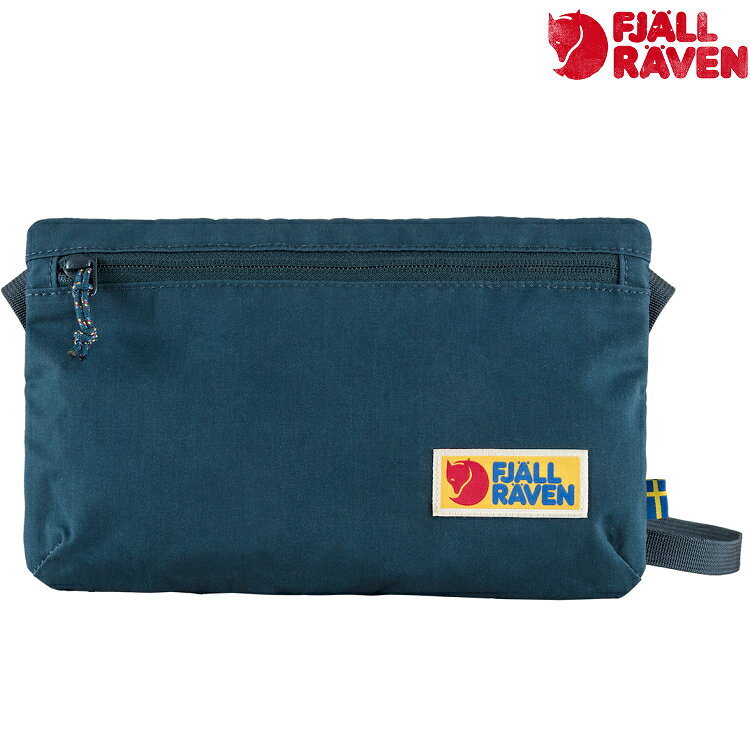 Fjallraven 瑞典北極狐 旅行隨身袋/側背小包/口袋包 Vardag Pocket 27248 638 風暴藍