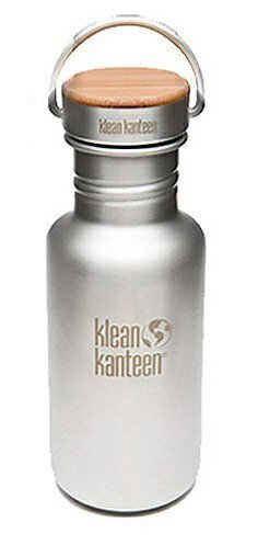 【【蘋果戶外】】Klean kanteen K18SSLRF【竹片/18oz/532ml】竹片鋼蓋鏡面不鏽鋼水瓶 霧面