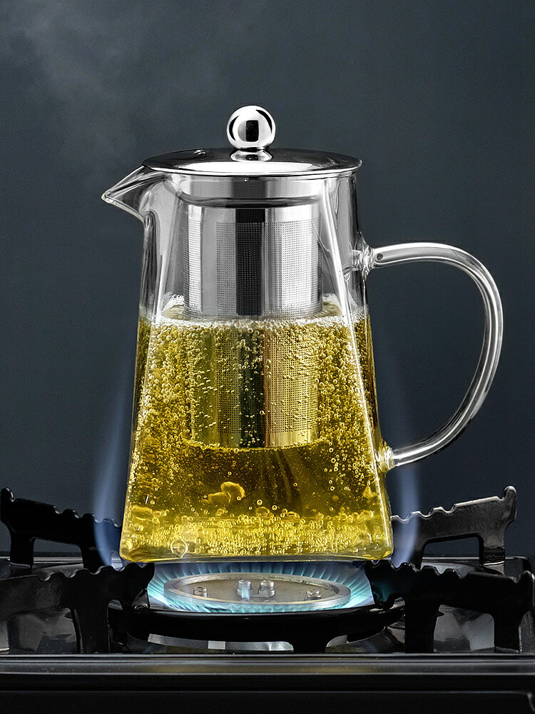 天喜玻璃茶壺茶具套裝家用電陶爐燒水壺耐高溫加厚泡茶壺小煮茶壺