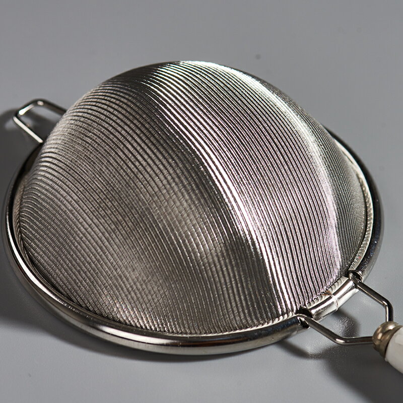 日式304不銹鋼茶具茶葉過濾網 功夫茶漏器茶濾創意濾茶器茶道配件 3