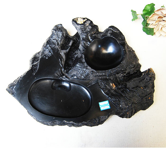 專用天然石 靈璧石 觀賞石 奇石 水槽 天然靈璧奇石硯臺靈璧石觀賞象形石精品磨墨書法用品石硯臺多用途| 協貿