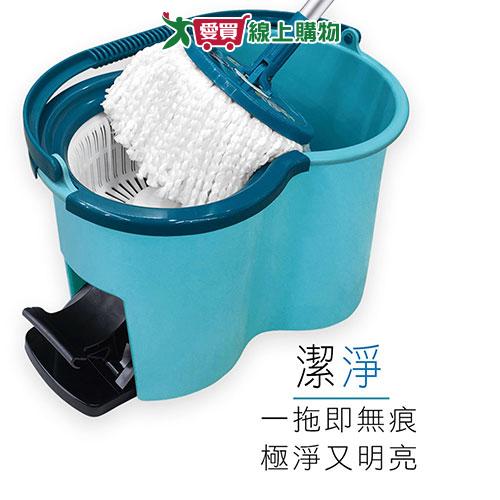 家簡塵除雙驅動旋轉拖 掃除 拖把 手壓 旋轉拖【愛買】