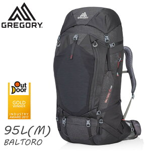 【GREGORY 美國 BALTORO 95 M 登山背包《火山黑》95L】91618/雙肩背包/後背包/自助旅行/健行/旅遊