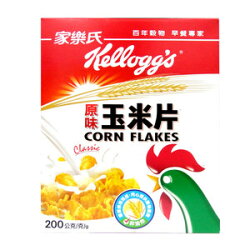 家樂氏 原味玉米片 200g/盒