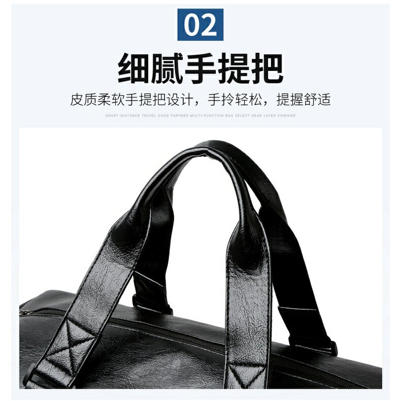 ISONA 40公分防水PU材質乾濕分層收納運動斜背包 側背包 手提包 旅行包 手提包 斜背包 側背包 肩背包 後背包 1