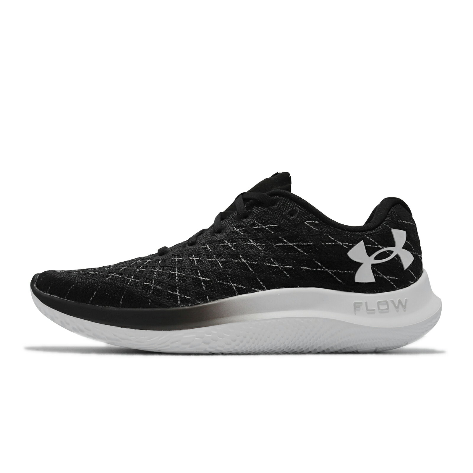 Under Armour UA 慢跑鞋 Flow Velociti Wind 2 男鞋 黑白 漸層 路跑 獨角獸 3024903001