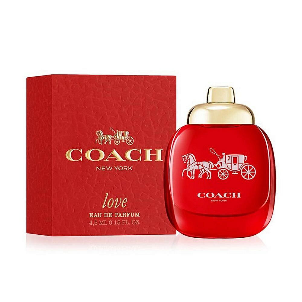 【名美香氛】Coach LOVE 時尚戀紅淡香精 4.5ml