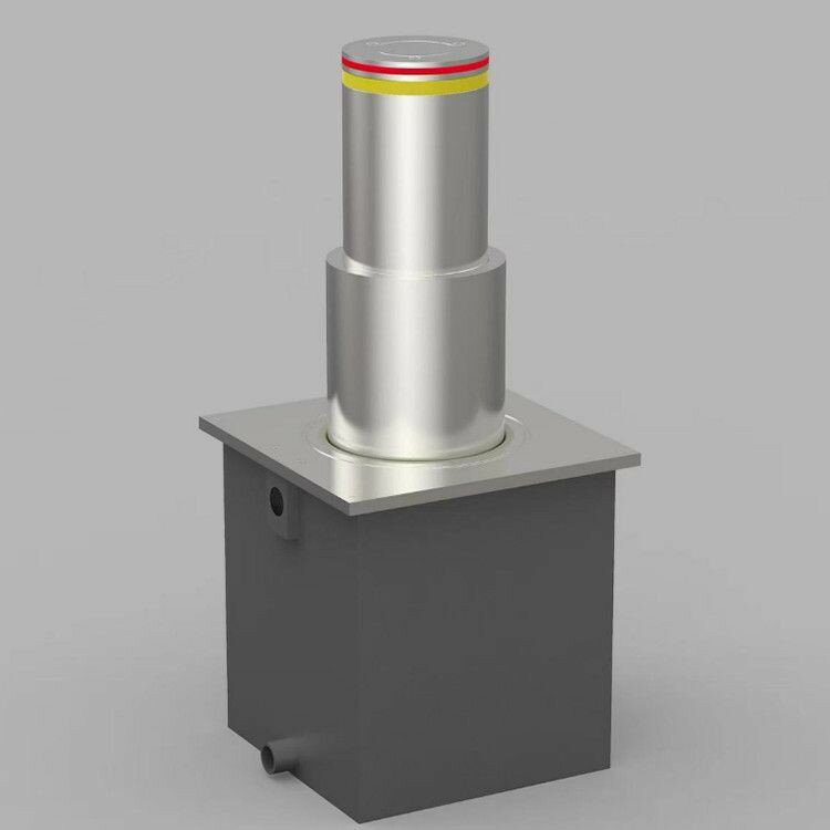 免運  全自動電動升降學校防撞地樁半自動路障不鏽鋼伸縮液壓路樁遙控W5221