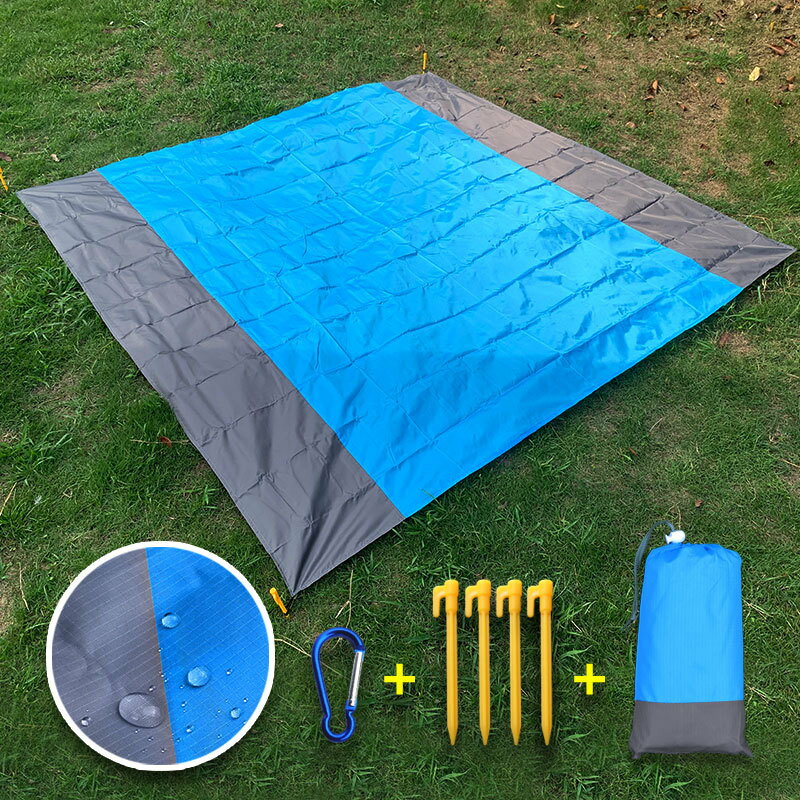 戶外防潮 ● 戶外 露營用品地墊便攜 春遊防潮墊帳篷野餐墊裝備防水野外佈毯墊子
