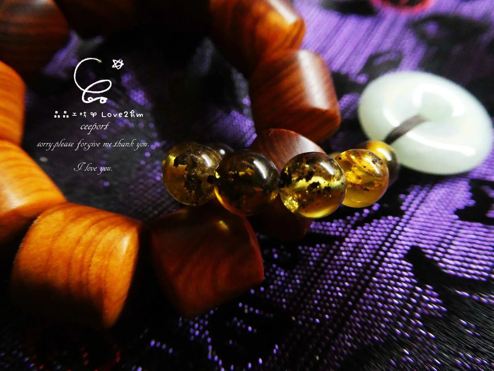 平安崖柏指捻吊墜 崖柏 翡翠 木質吊墜 晶晶工坊-love2hm 4