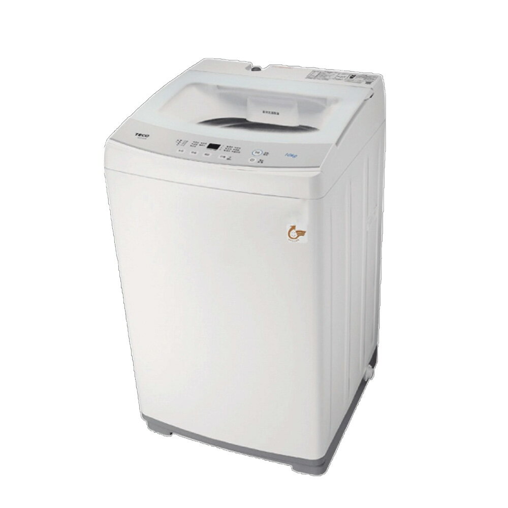 TECO東元 10KG定頻不鏽鋼內槽洗衣機 /臺 W1010FW