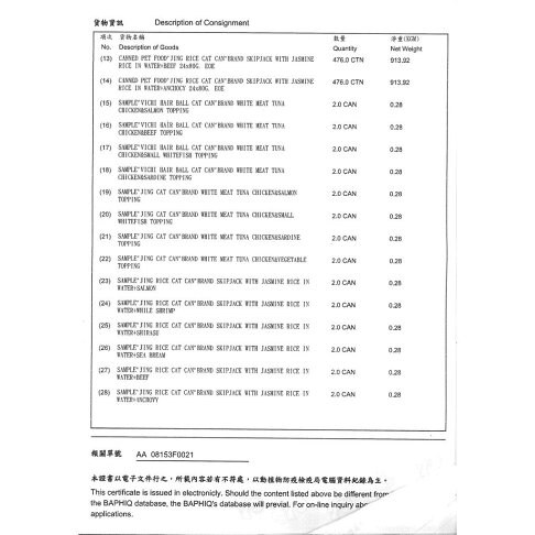 ◎三塊錢寵物◎Vi.Chi維齊,化毛大貓罐,鮪魚雞肉系列,化毛配方,160gX24罐 4