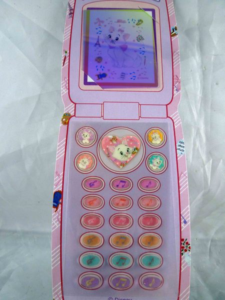 【震撼精品百貨】The Aristocats Marie 迪士尼瑪莉貓 手機貼紙【粉紫】 震撼日式精品百貨