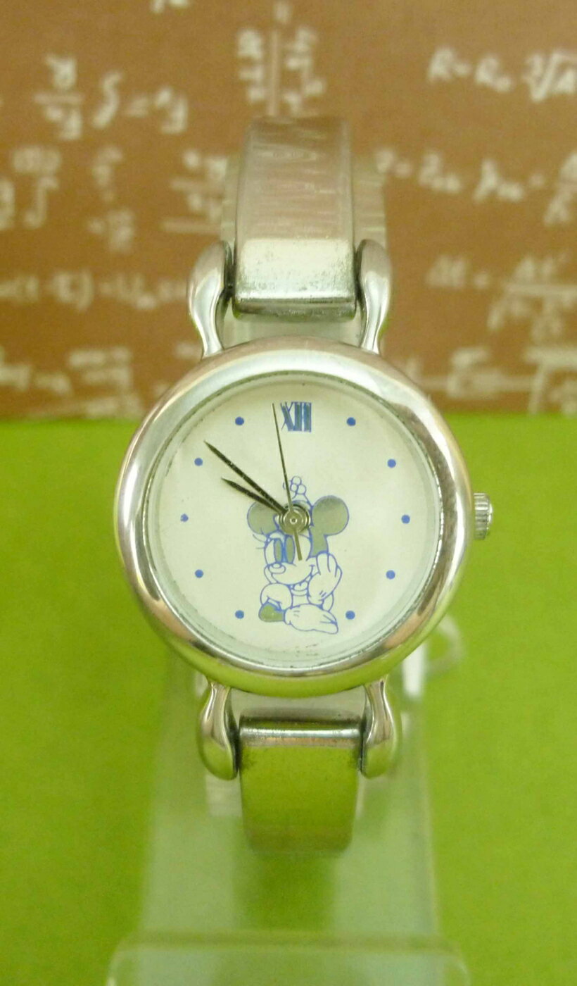 【震撼精品百貨】米奇/米妮 Micky Mouse 手錶-藍白米妮 震撼日式精品百貨