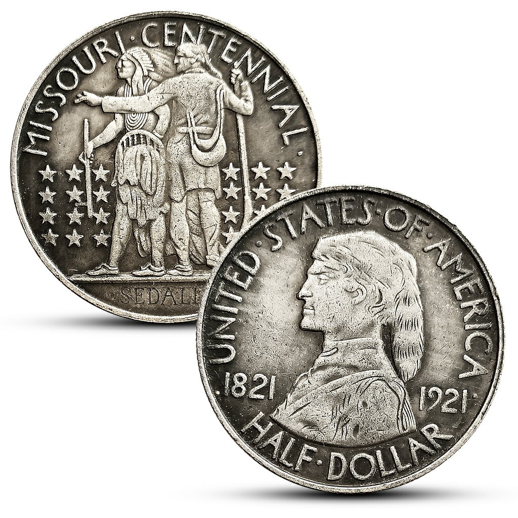 1821美國密蘇里州紀念半美元硬幣外國硬幣50美分仿古紀念幣銀幣| 協貿國際日用品生活3館| 樂天市場Rakuten