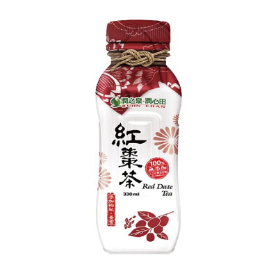 潤之泉 潤心田 養氣紅棗茶 (330ml/瓶)【杏一】