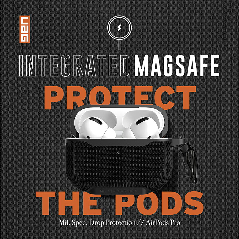 UAG 耐衝擊 軍規 防摔 防塵 防摔殼 耳機殼 保護殼 支援 MagSafe AirPods Pro 1