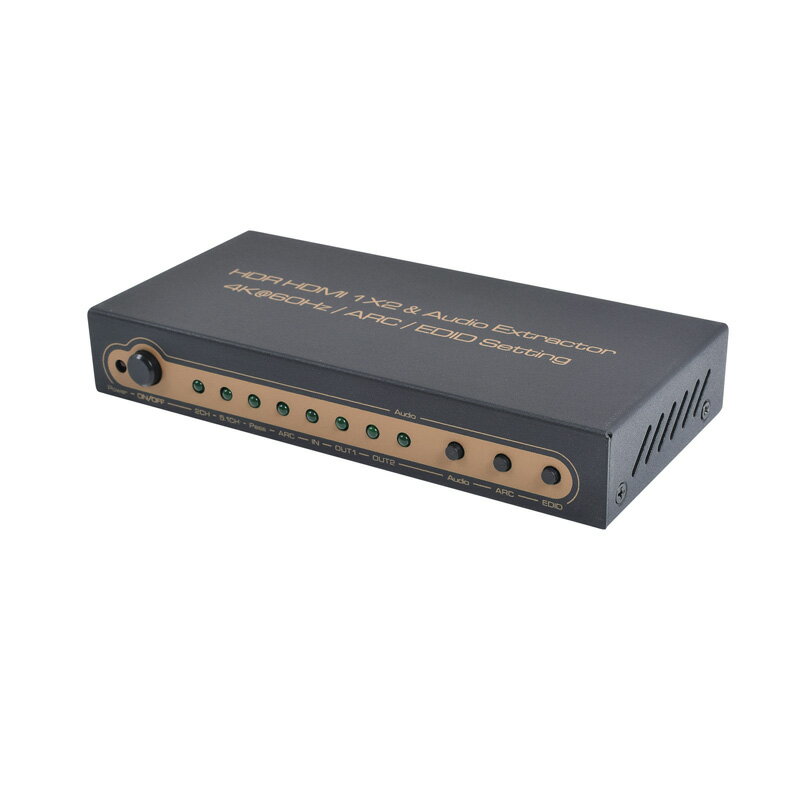 [3大陸直寄] AIS 艾森 HDR HDMI 1X2 &音頻分離器（2.0版 2 port） HDCN0054M1