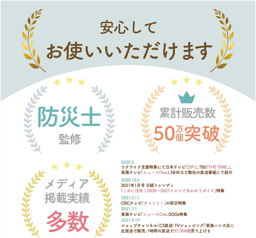 🏆2024防災大賞-世界最小🏆日本製🇯🇵KOKENAWA 袖珍攜帶式廁所 便攜式馬桶 緊急避難 防災 口袋馬桶 地震露營【小福部屋】 6