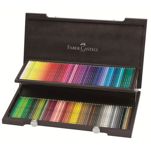 Faber-Castell 藝術家級古典木盒油性彩色鉛筆 120色*110013