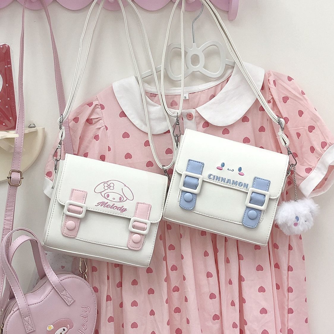 jk包包製服包小眾女差包pu包單肩手提斜背配色劍橋包lolita
