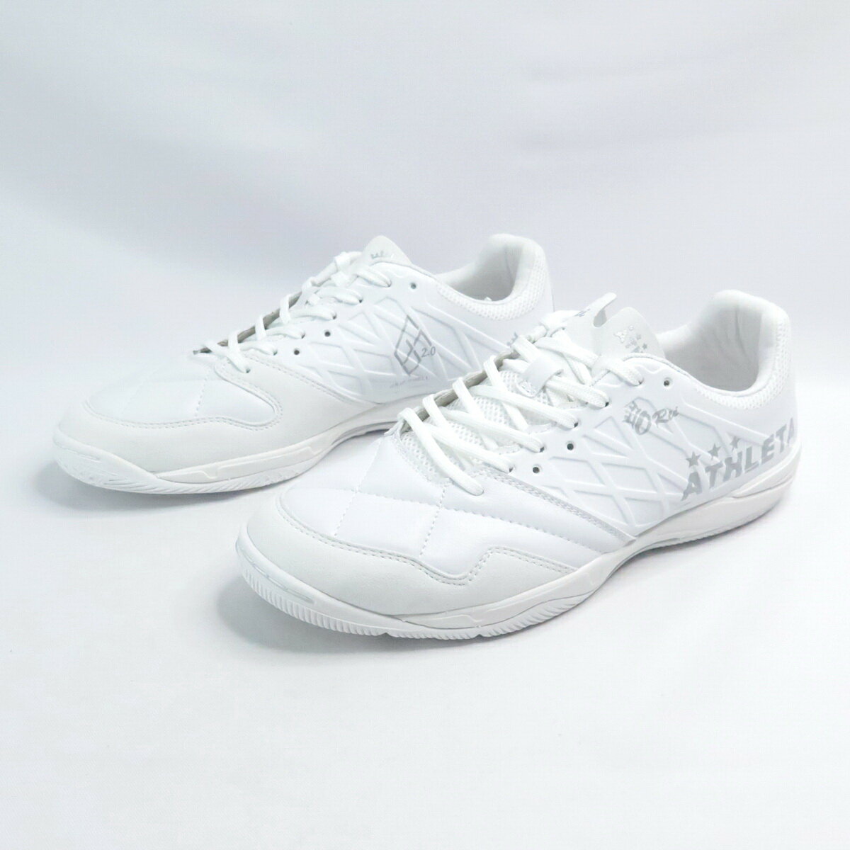 ATHLETA O-Rei Futsal T007 2.0 男足球鞋平底11015WHT 白【iSport愛