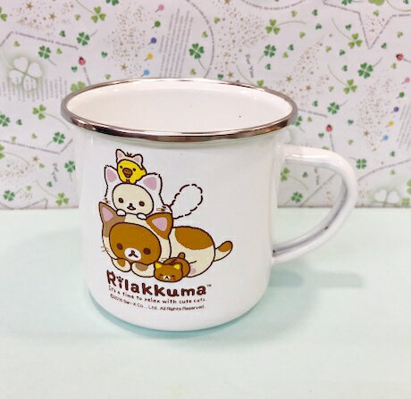 【震撼精品百貨】Rilakkuma San-X 拉拉熊懶懶熊 拉拉熊法郎杯-白趴#00706 震撼日式精品百貨