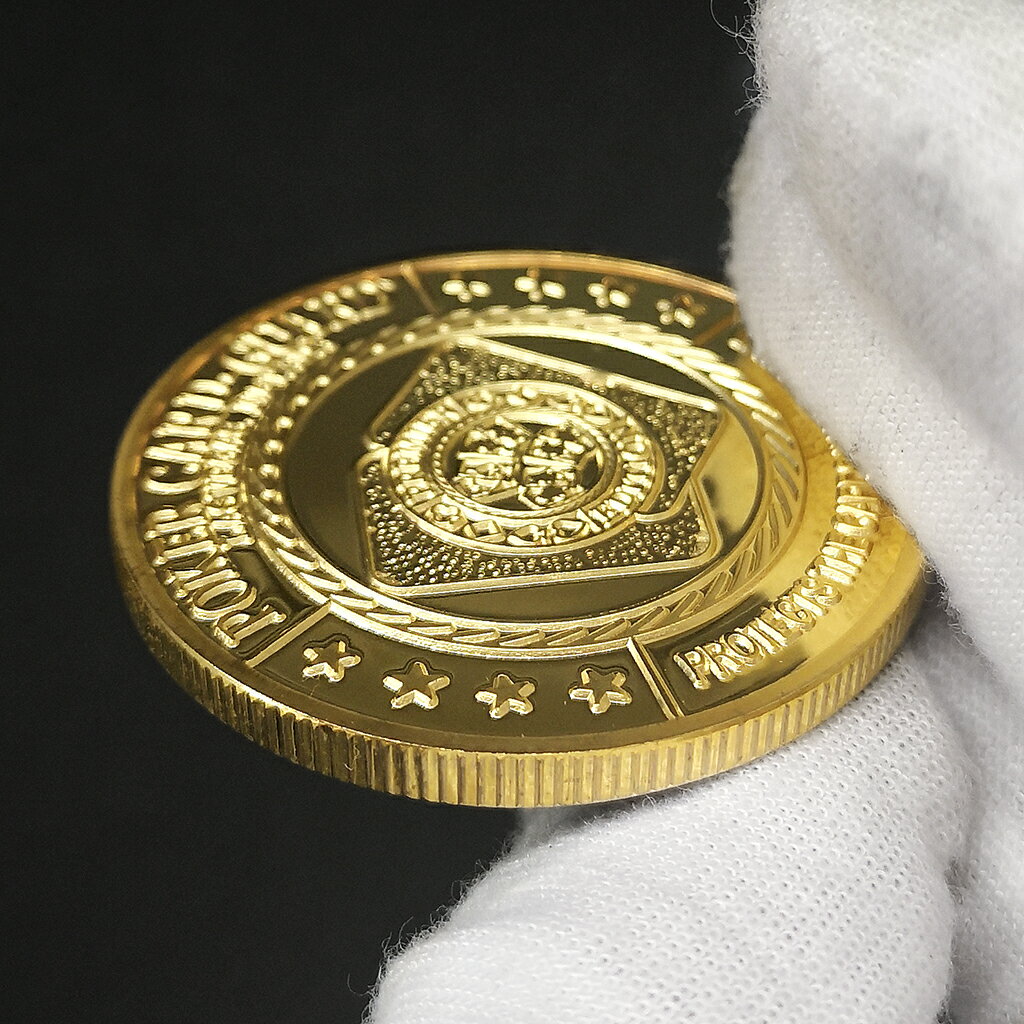 【籌碼獵人】撲克隊賞金硬幣金屬徽章 拉斯維加斯城籌碼紀念章 8