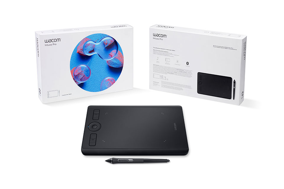 台南專賣店Wacom Intuos Pro small PTH-460專業繪圖板店面購買有優惠