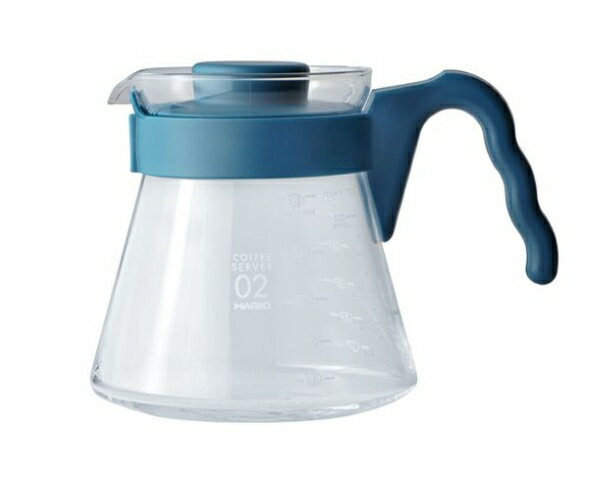 金時代書香咖啡 HARIO V60好握 02吳須色咖啡壺 700ml VCS-02-PBU