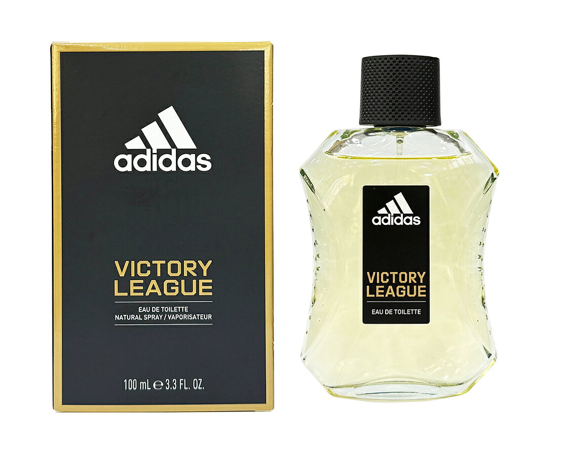 Adidas 愛迪達 VICTORY LEAGUE 超越自信男性淡香水100ml~優惠價:239元｜岡山戀香水