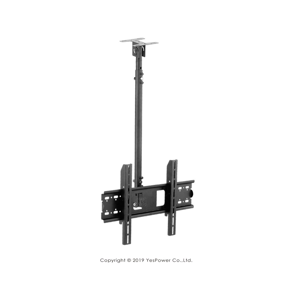 LED-07I 37-55吋液晶電視幕用懸吊架(大型)/長度75-108cm/左右旋轉180°/俯仰角度±30°