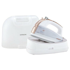 日本代購 HITACHI 日立 CSI-315 無線 蒸氣熨斗 掛燙 平燙 3段溫度 充電座 收納盒 白色