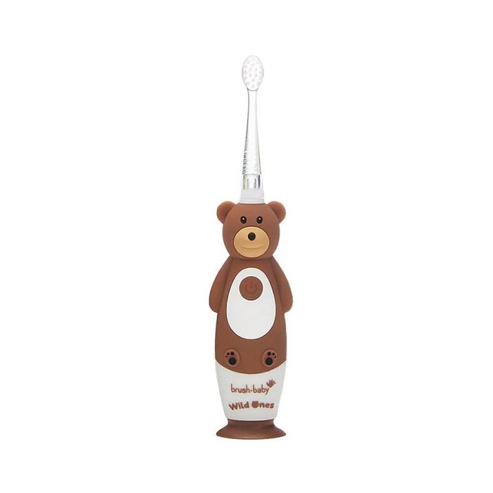 Brush Baby WildOnes 充電式兒童電動牙刷(0-10Y)(5060178102765棕熊柏尼克) 1480元