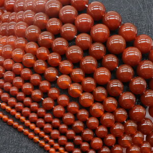 Red agate天然紅瑪瑙圓珠散珠子diy串珠天然石飾品配件半成品材料