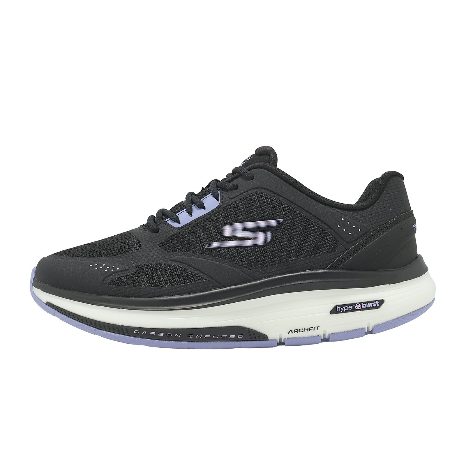 Skechers 健走鞋 Workout Walker 寬楦 女鞋 黑 碳板 輕量 回彈 125137WBKLV
