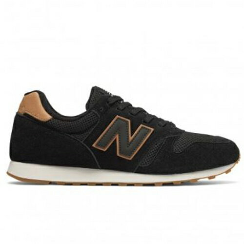 New Balance 男鞋 休閒 373 復古 麂皮 橡膠大底 黑 【運動世界】ML373BSS