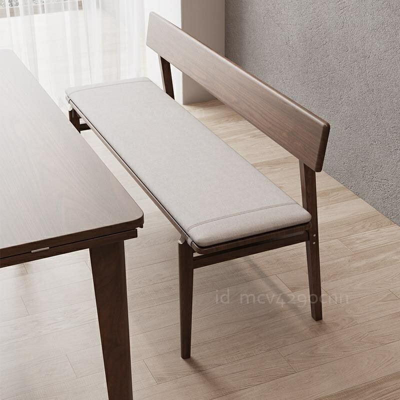 長條椅 凳子 餐椅 換鞋凳 實木長條凳簡約現代長凳條凳靠背凳子餐桌家用餐凳長板凳椅子餐椅