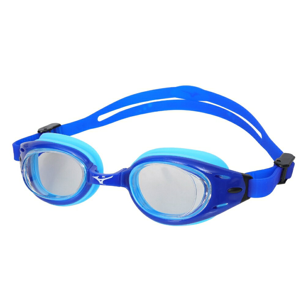MIZUNO SWIM 兒童泳鏡 (抗UV 防霧 蛙鏡 鏡面 游泳 戲水「N3TFB10500-27」≡排汗專家≡