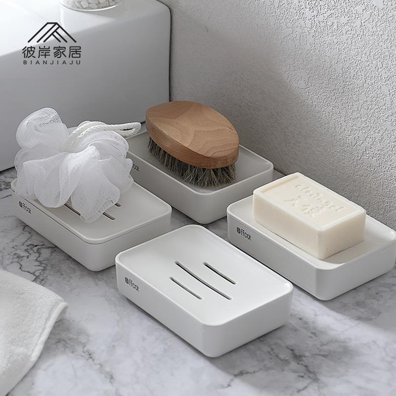 創意皂盒浴室衛生間家用瀝水北歐ins香罩放的肥皂個性可愛香皂架