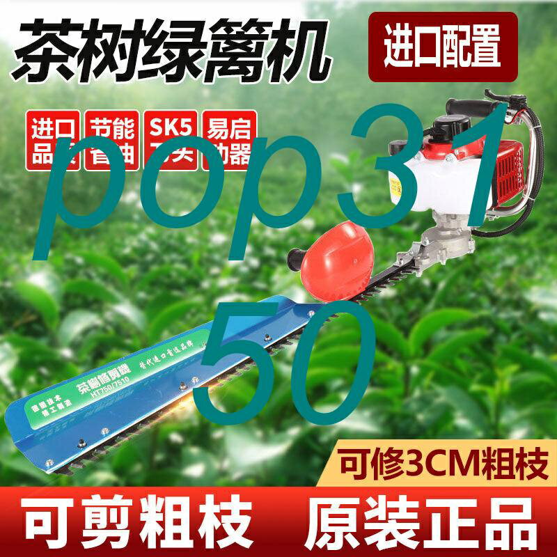 免運 進口汽油茶葉修剪機大馬力茶樹綠籬機園林背負式汽油綠籬機配件 特價出 可開發票
