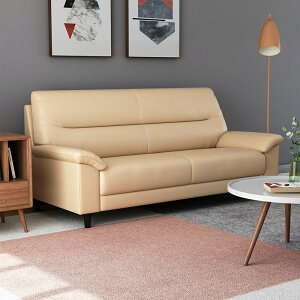 北歐小戶型皮藝沙發簡約客廳沙發套裝辦公室雙人三人位真皮沙發