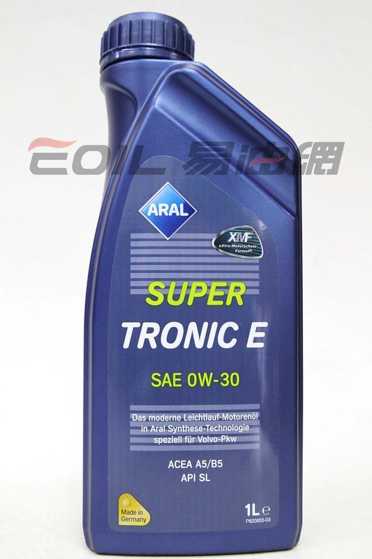ARAL super Tronic E 0W30 合成機油【APP下單最高22%點數回饋】