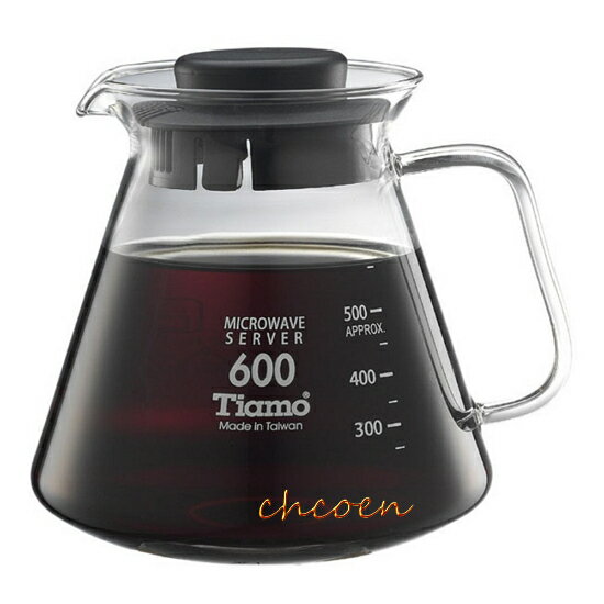【晨光】Tiamo 耐熱玻璃咖啡花茶壺0.6L(722976)