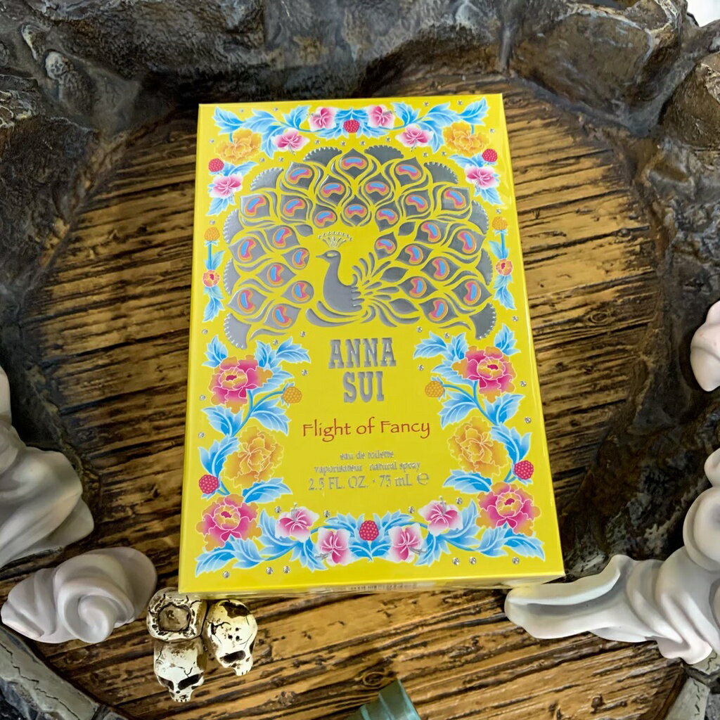 (Little bee小蜜蜂精品) Anna Sui Flight of Fancy 逐夢翎雀女性淡香水 75ml