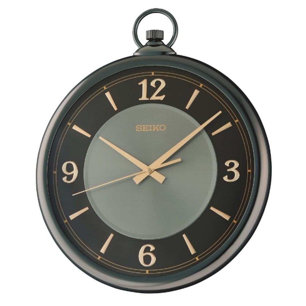seiko SK037 精工鐘 (QXA843K) 懷錶造型時尚掛鐘 42.4cm｜樂天全館特惠中★指定刷卡回饋10%