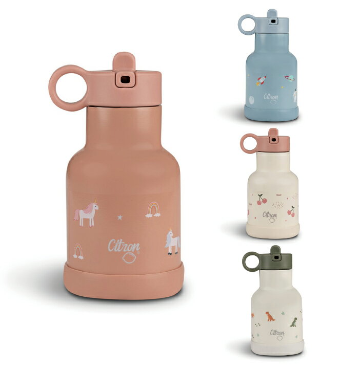 杜拜 Citron 三層保溫瓶 250ml(4款可選)吸管水壺|保溫水壺|兒童水壺
